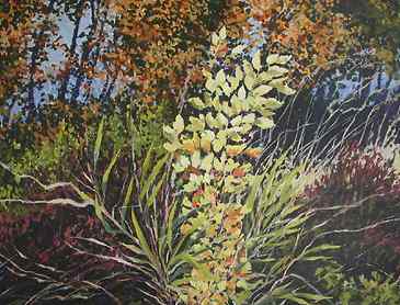Autumn Bouquet, 2007, 36" x 48", acrylic on canvas