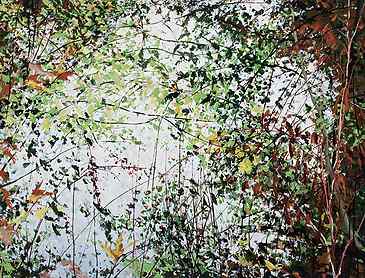 Autumn Passage, 2018, 30" x 40", acrylic on canvas