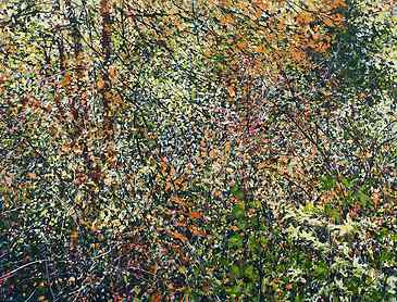 Brocade, 2020, 36" x 48", acrylic on canvas, SOLD