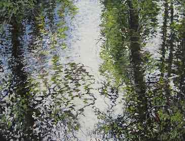 Coastal Spring, 2014, 30" x 36", acrylic on canvas