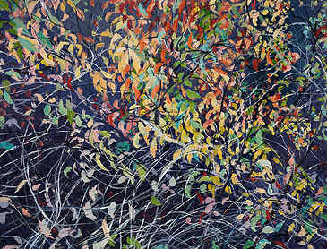 Continuum, 2023, 30" x 40", acrylic on canvas