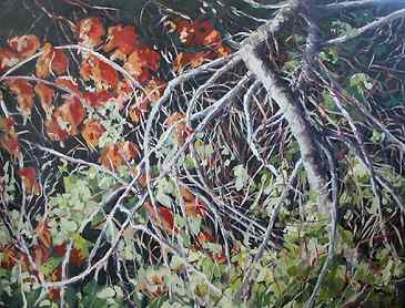 Fall, 2007, 36" x 48", acrylic on canvas
