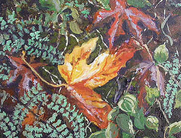 Field Study #11, 2007, 5" x 5", acrylic on canvas