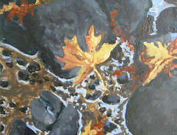 Field Study #7, 2007, 5" x 5", acrylic on canvas