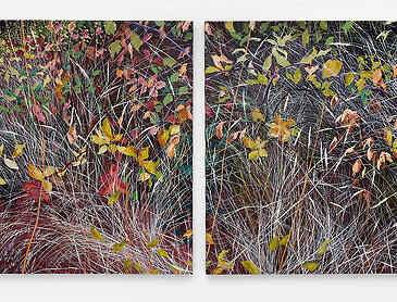 Late Summer Light, 2023, 36" x 60", acrylic on canvas