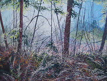 Light Catcher, 2013, 36" x 48", acrylic on canvas