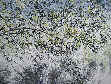 Light Play, 2013, 30" x 36", acrylic on canvas