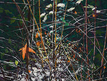 Light Stream, 2023, 24" x 20", acrylic on canvas