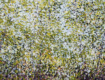 Radiant Light, 2023, 30" x 40", acrylic on canvas