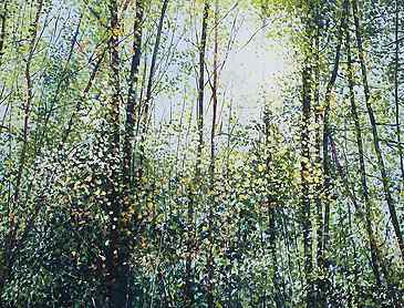 Returning Light, 2021, 36" x 60", acrylic on canvas, SOLD