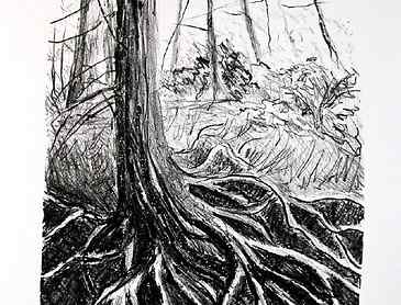 Tenacity, 2006, 12" x 7½", lithograph