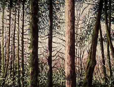 Tracery, 2006, 18" x 24", acrylic on canvas