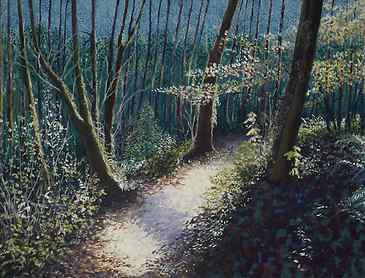 Winter Light, 2006, 36" x 48", acrylic on canvas